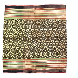 IKAT BIDANG Skirt DRESS Borneo ritual Dance Textile Sarong Ladies Garment #34
