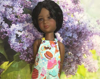 Happy Sweets Overalls for Ruby Red Fashion Friends, Wellie Wisher and similar size dolls