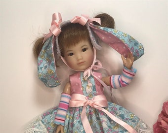 Lolita Dress set for 8" Ten Ping, Kruseling dolls , and similar size dolls