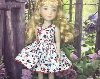Summer Stars dress set for Ruby Red Fashion Friends Siblie and similar size dolls