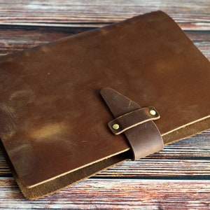 Personalized A5 A6 Leather 6 Ring Refillable Cover Binder Planner, Travelers Journal, Sketchbook, Travel Book, Notebook, Graduation Gift image 8