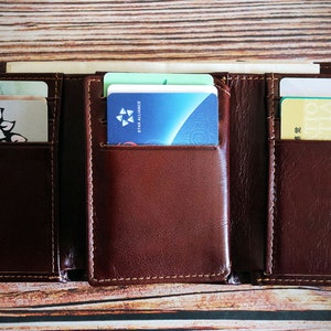 Trifold Wallets for Men Personalized Trifold Wallet With - Etsy