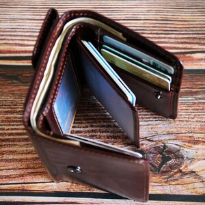 Trifold Wallets for Men, Personalized Trifold Wallet With Initials ...