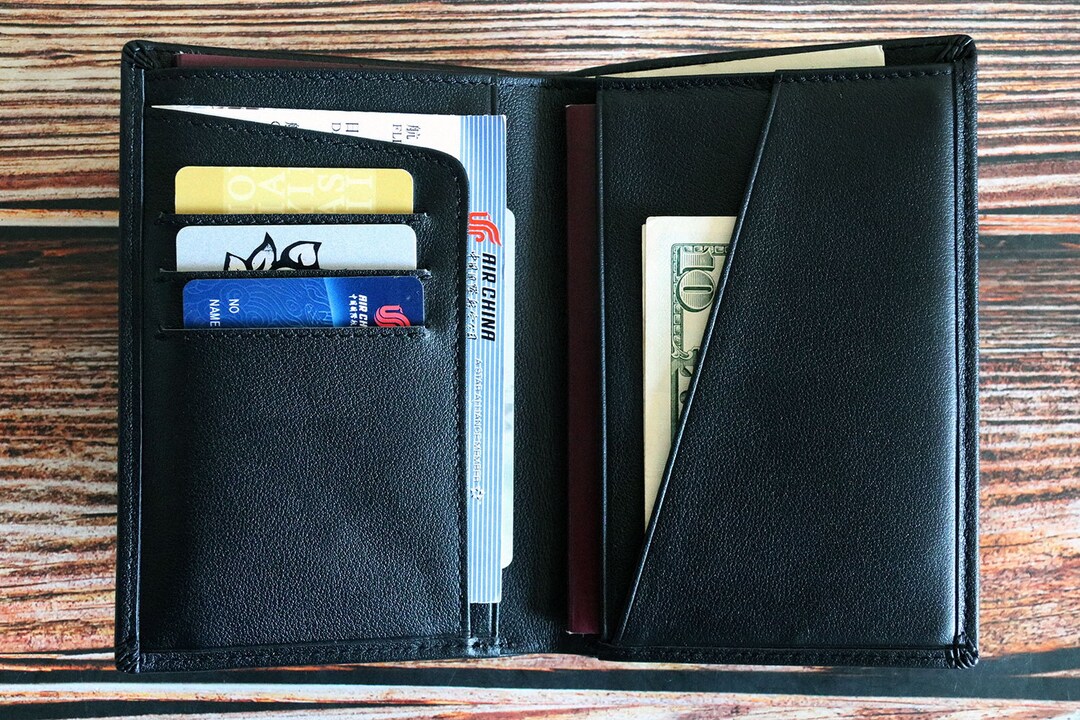 Personalized RFID Passport Holder Leather Passport Cover Etsy