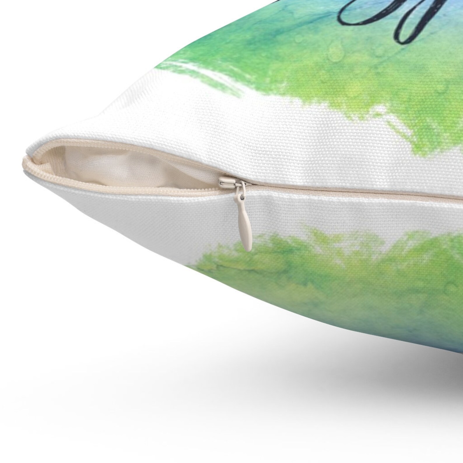 Dream Writer Inspire Watercolor Square Throw Pillow Etsy
