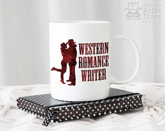 Western Romance Writer Coffee Mug - Author Gift - Writing - NaNoWriMo