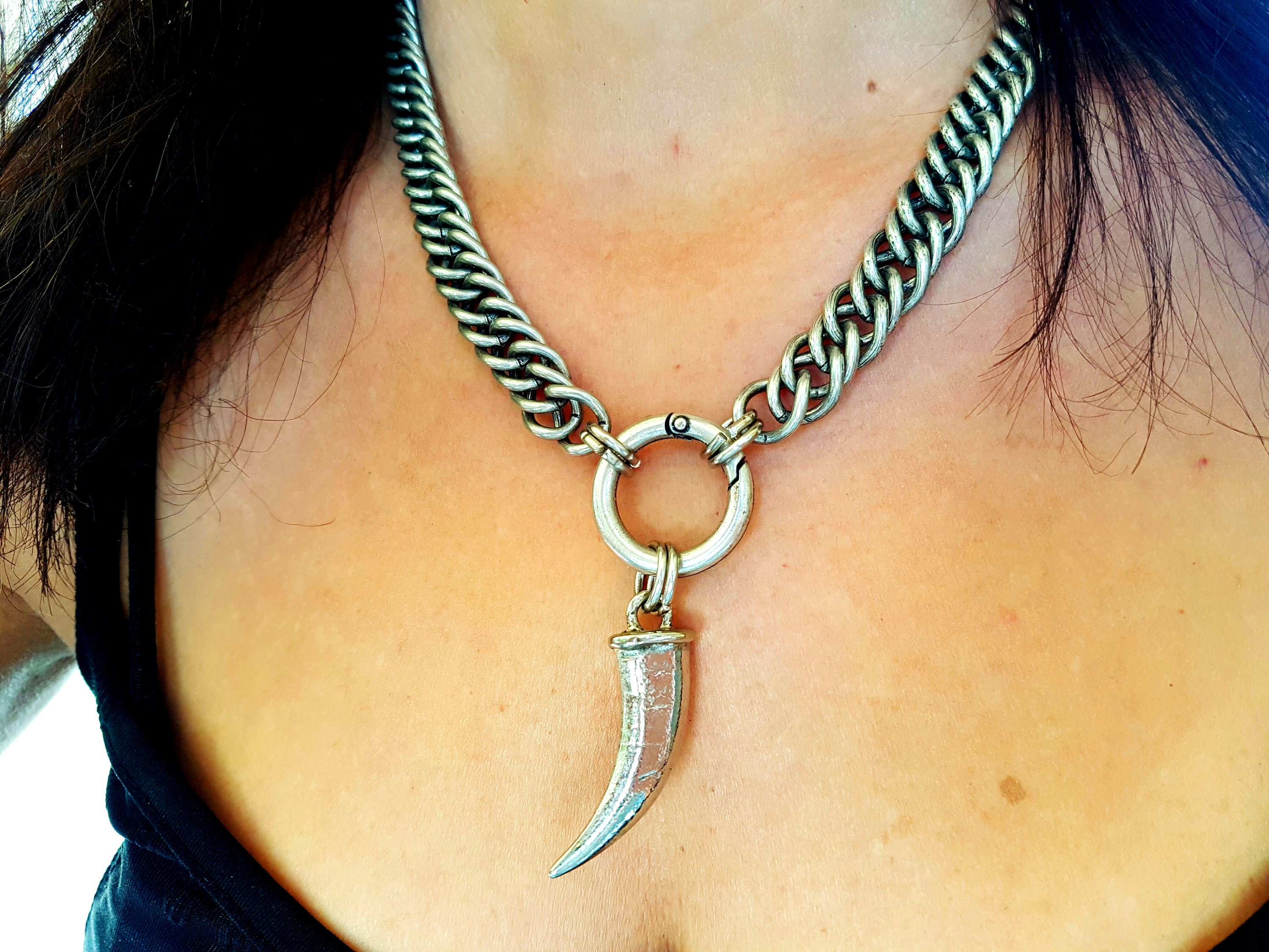 アクセサリー OX JEWELRY Silver Mask Code & Necklace alishan-oxidized-sterling-