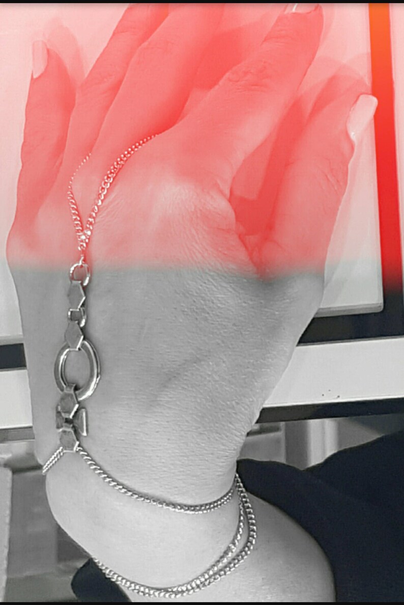 ring chain bracelet