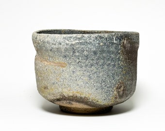 Bol à thé en frêne émaillé au feu de bois Matcha chawan Service à thé en céramique pour la cérémonie du thé japonaise