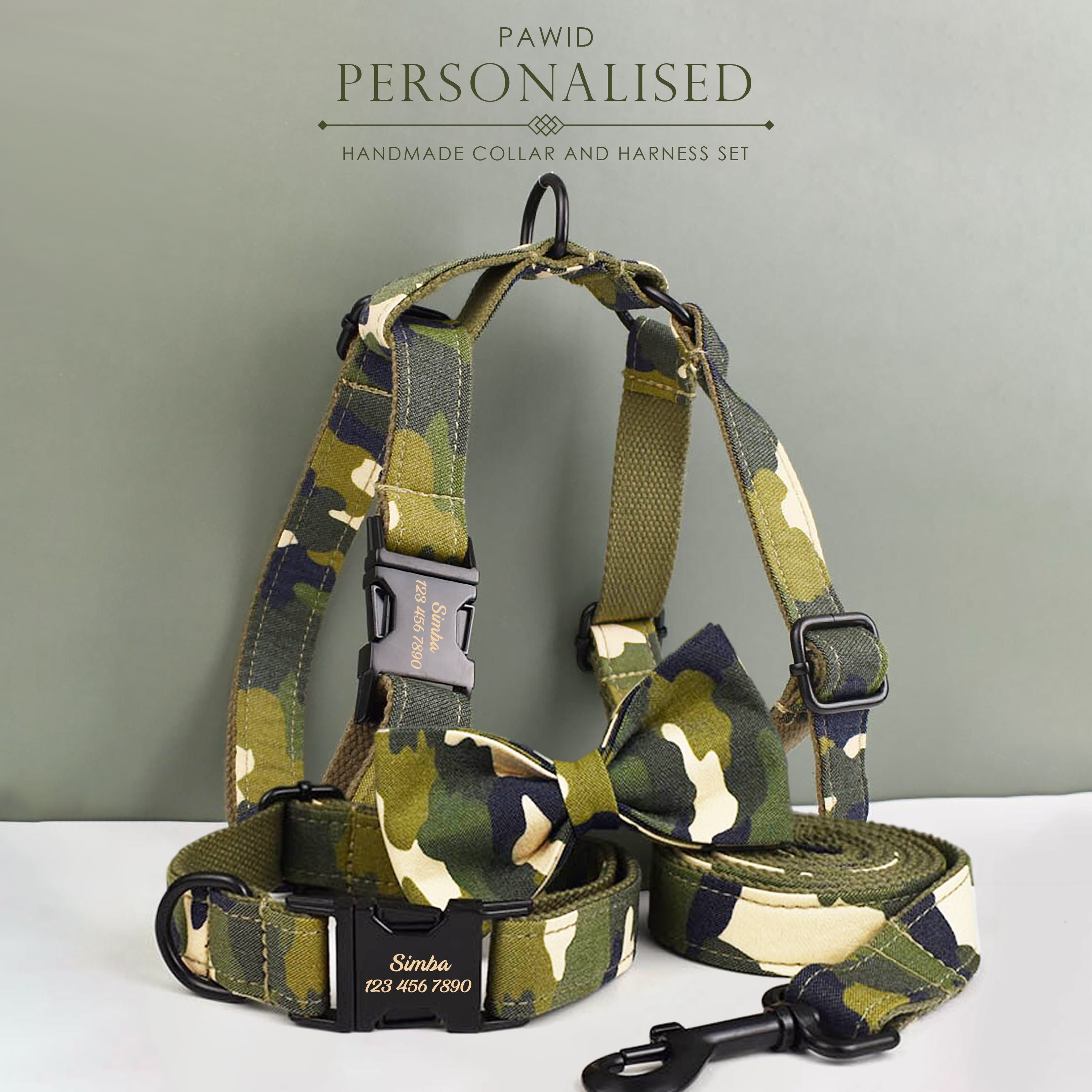 Camo Dog Harness