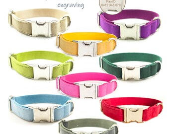 boy dog collars etsy