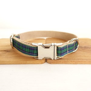 Green Scotland Design Dog Collar