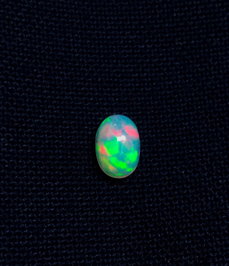 Sale 30/% OFF Amazing Fire Natural Ethiopian Opal Smooth Oval Cabochon Size 6x9x4 mm Welo Fire Opal Whole Sale Price CODE OCF#16