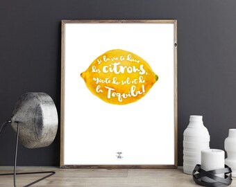 Affiche A Telecharger Think Big Citation Etsy