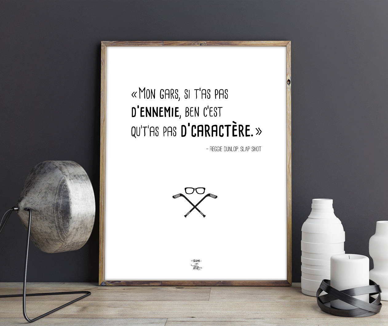 Affiche A Telecharger Mon Gars Si T As Pas Etsy Israel