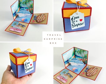 Surprise Cruise Trip Box, Cruise Vacation, Surprise Cruise Reveal, Cruise announcement, Beach Vacation, Travel Reveal Box