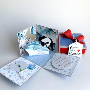 Alaska Cruise Reveal Box: Travel Vacation Surprise Gift