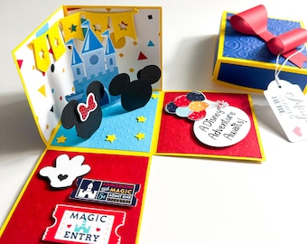 Magic Park Vacation Reveal Box: Kids Travel Surprise, Disney Theme Surprise