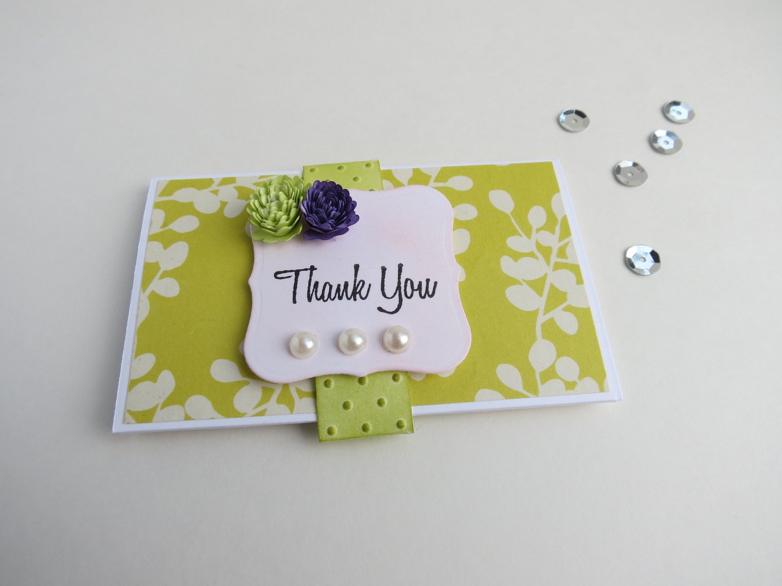 Thank you gift gift card holder thank you card cash Etsy