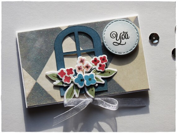 Flowers Gift Card Holder Money Envelope Decorated With Etsy