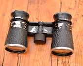 Vintage Small Black Opera Binoculars,Small Binoculars,Pocket Binoculars,Black Opera Binoculars,Theater Glasses,Old Opera Glasses,Gift Idea