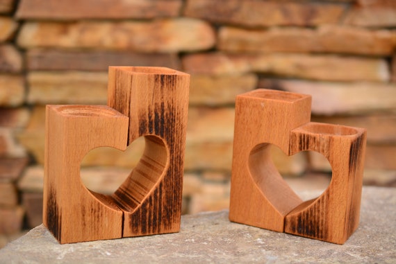 Candeliere a forma di cuore,candeliere My Queen Forever con 3 candele,portacandele in legno vuoto a forma di cuore amore,regalo per lei,moglie amante compleanno anniversario San Candeliere a forma di cuore,candeliere My Queen Forever con 3 candele,portacandele in legno vuoto a forma di cuore amore,regalo per lei,moglie amante compleanno anniversario San