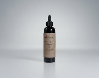 Set de champú y acondicionador naturales: sin sulfatos, sin siliconas, con miel y algas marinas para todo tipo de cabello.