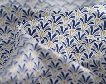 Art deco blue