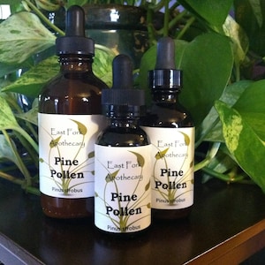 Pine Pollen Tincture 2 oz. Wildcrafted