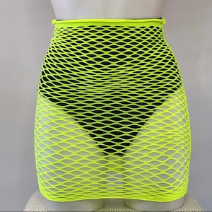 Yellow Vinyl Mini Skirt Etsy