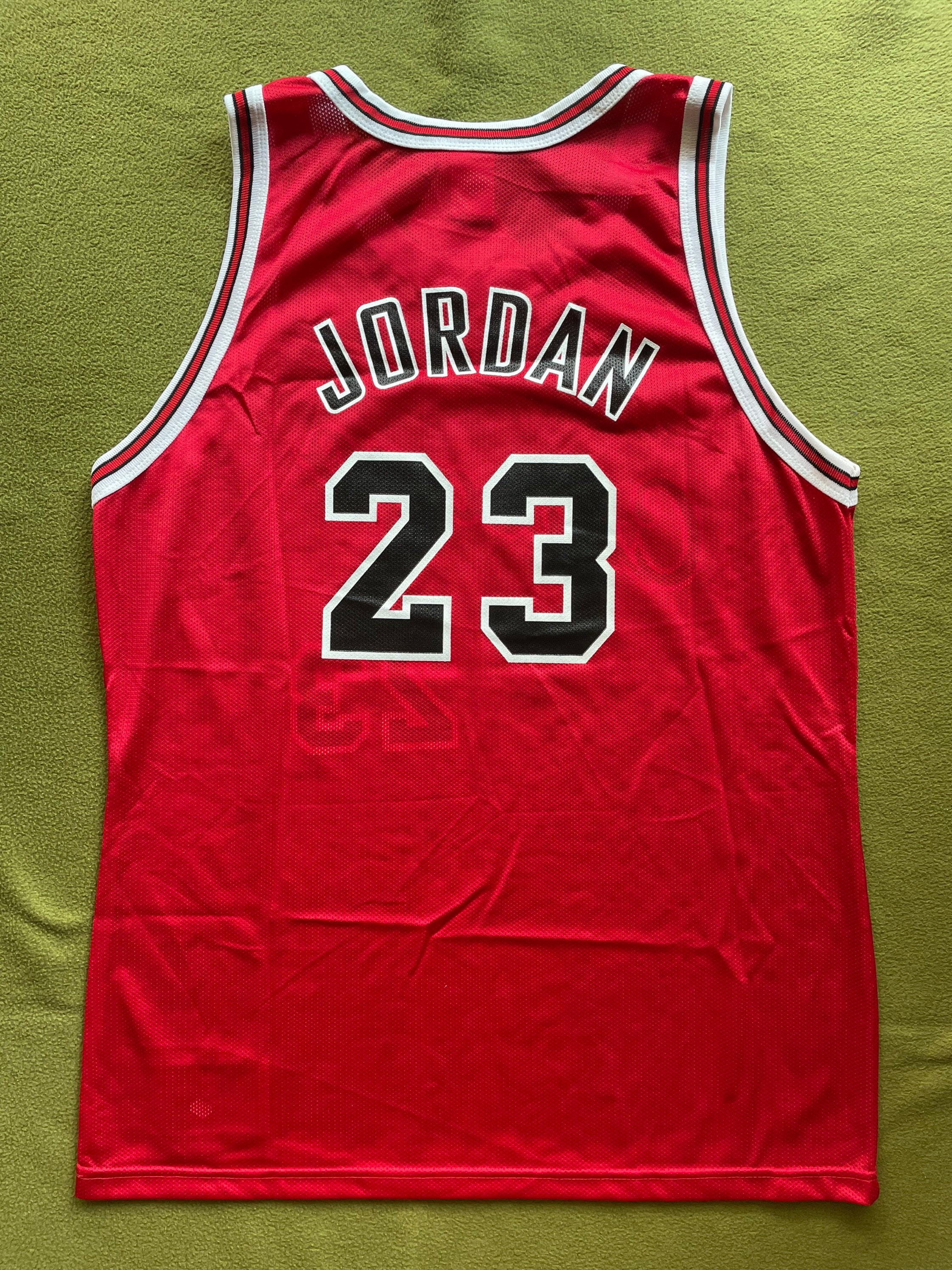 Michael Jordan Chicago Bulls Rookie HWC Throwback NBA Authentic Jersey