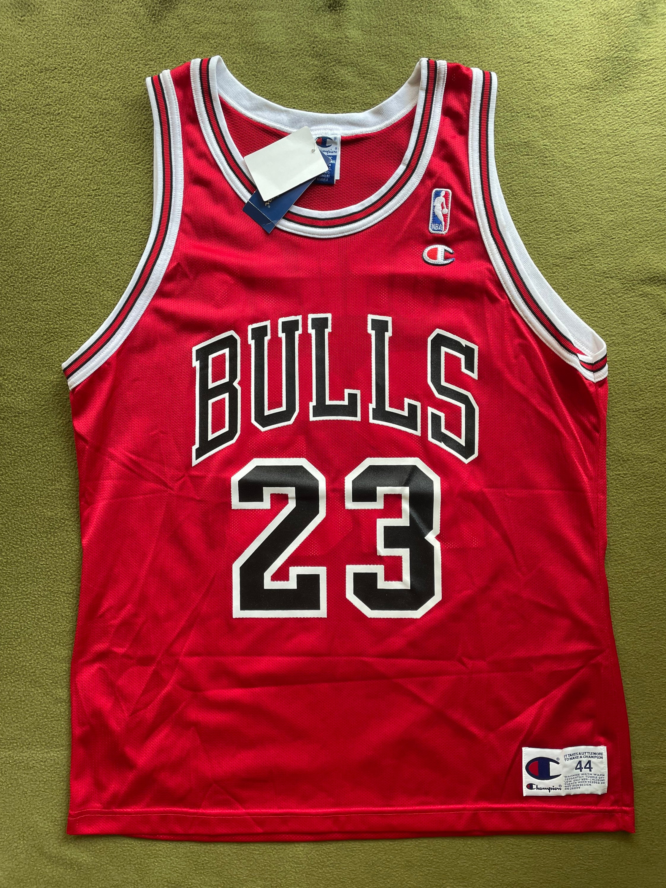 champion jordan bulls jersey