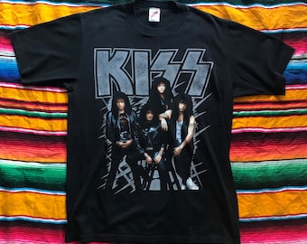 Vintage Kiss Hot in the shade tour t-shirt
