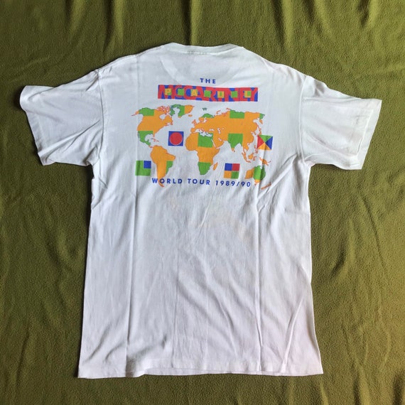 ヴィンテージ ポール マッカートニー 1989/90 ワールド ツアー T 