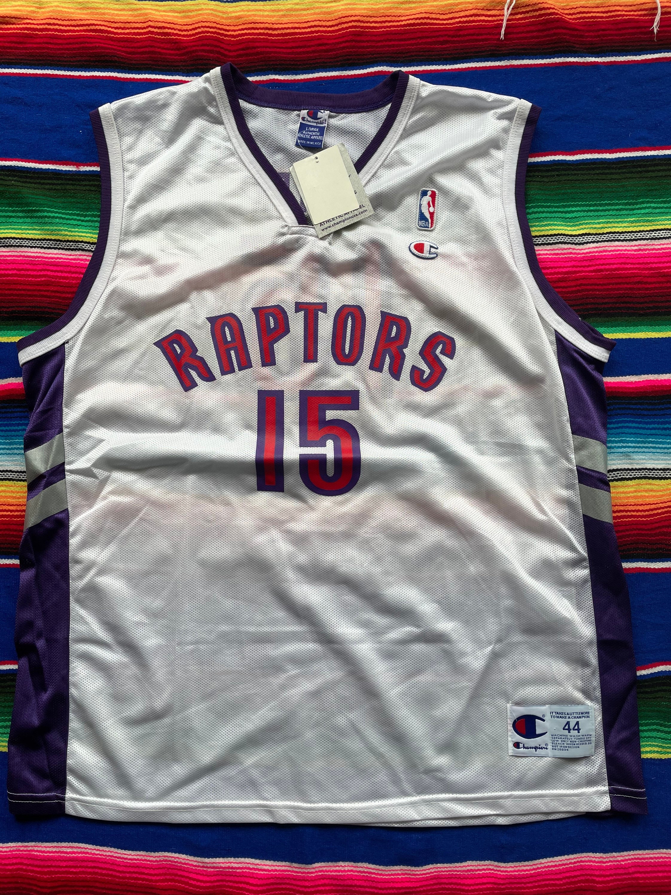 Toronto Raptors NBA Vince Carter Vintage Champion Jersey