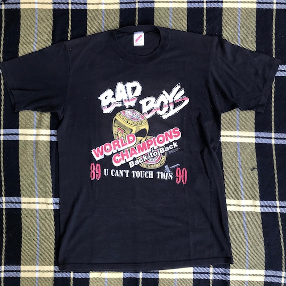 Vintage Detroit Pistons Bad Boys Hammer Time T-Shirt