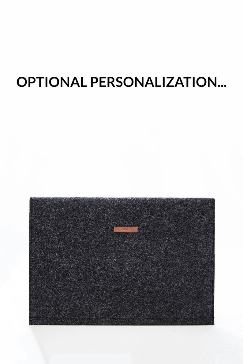 13 Laptop bag / Envelope Cluch / 1516 cover / Laptop Case / MacBook Pro / Felt Bag / 14 Laptop / Document Case image 7