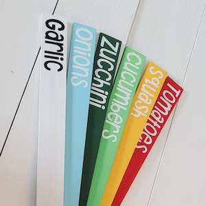 Garden Stakes, Fun Garden Markers, Vegetable Markers, Plant Stakes, Garden Decor, Gardener&#39;s Gift, Vegetable Garden, Vegetable Stakes