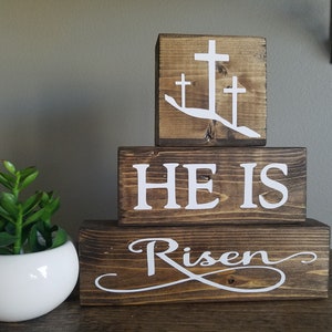 Er ist auferstandenes Zeichen ~ Osterdekor ~ Christliches Zeichen ~ Osterdekor ~ Er ist auferstanden