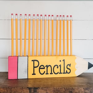 Pencil Holder, Pencil Holder for Classroom, Teacher Gift, Pencils, Classroom Organization, Pencil Storage