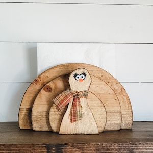 Der ursprüngliche Truthahn Serviettenhalter, Herbstdekor, Thanksgiving-Dekor, Truthahn-Mittelstück, Thanksgiving-Tisch, Kindertischdekor, Serviettenhalter