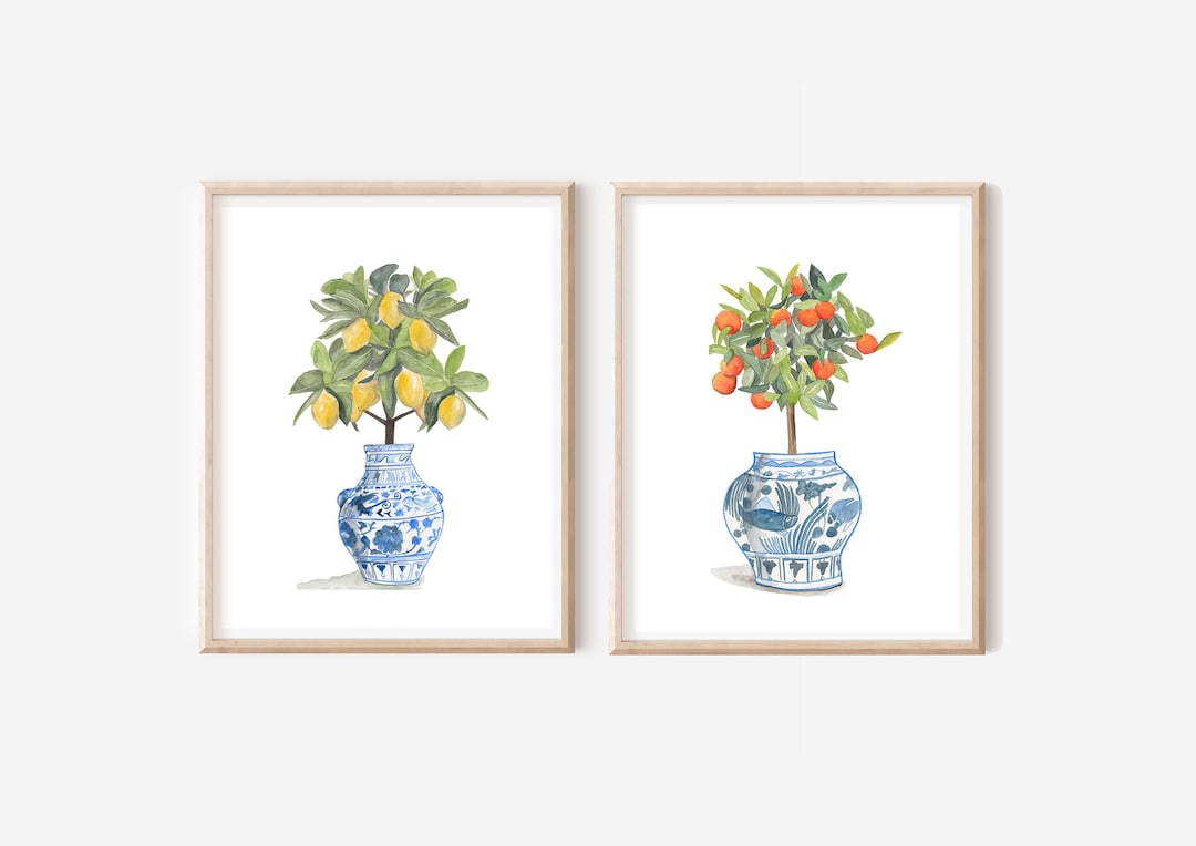 Chinoisorie & Citrus Art Print, 11