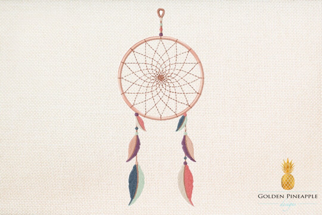 Dream Catcher Embroidery Design 3 Sizes Embroidery Design Etsy