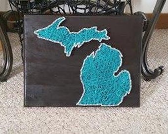 State/Country String Art