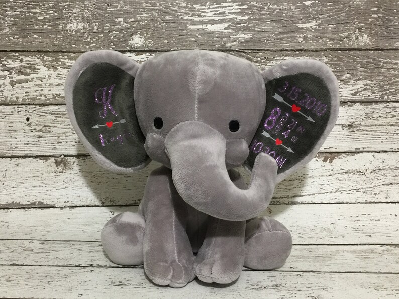 elephant stuffed animal for newborn