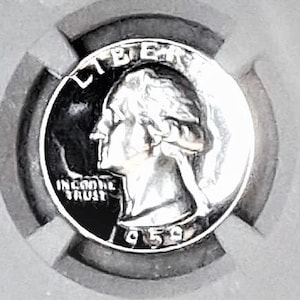 Super Gem! Proof-69 CAMEO 1959 Quarter NGC -Flawless & Clean, like a mirror Highest grade available in proof for this Cameo -Read more below