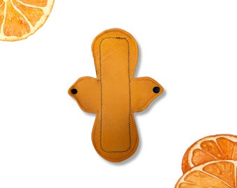 12 Inch Reusable Cloth Pad: Moderate Absorbency, Sunburst
