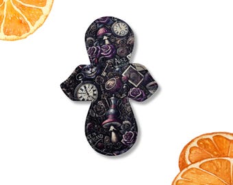 11 Inch Reusable Cloth Pad: Moderate Absorbency, Alice