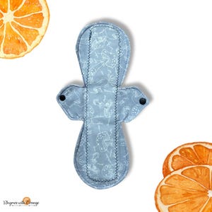 Mushroom Reusable Cloth Pad: 12 in. Heavy/Moderate Absorbency