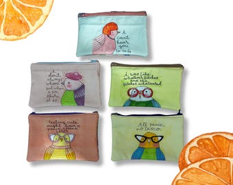 Wasserdichte Reißverschlusstasche, gefütterte Nasstasche, Reisezubehör (6x9)